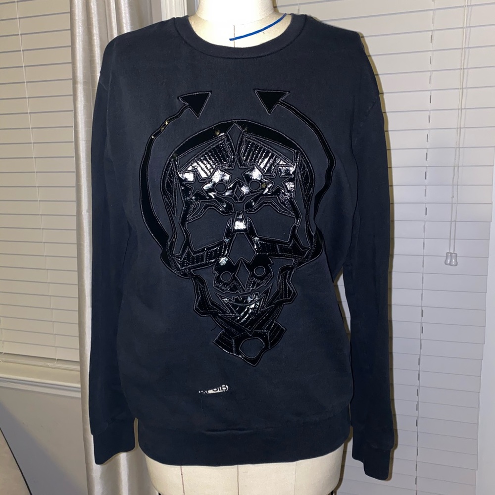 Zara Man - Embroidered sweatshirt